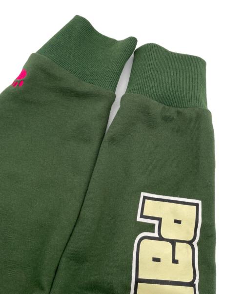 pandiesta japan（パンディエスタジャパン）PANDIESTA JAPAN (パンディエスタジャパン) GANG PANDAフルジップパーカー グリーン サイズ:Mの古着・服飾アイテム