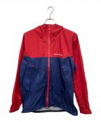 mont-bellモンベル）の古着「マウンテンパーカー」｜レッド×ブルー