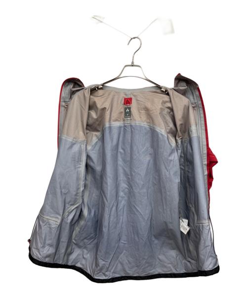 mont-bell（モンベル）mont-bell (モンベル) マウンテンパーカー レッド×ブルー サイズ:Mの古着・服飾アイテム