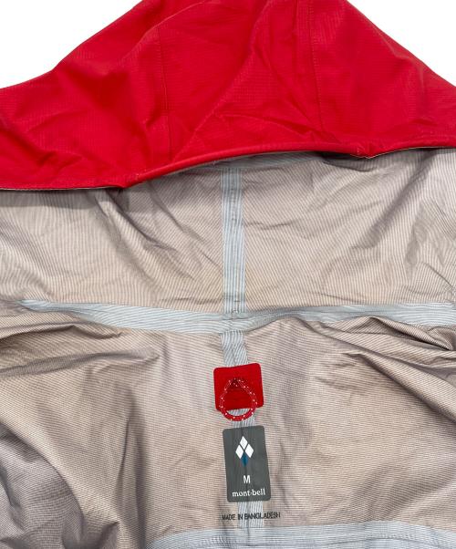 mont-bell（モンベル）mont-bell (モンベル) マウンテンパーカー レッド×ブルー サイズ:Mの古着・服飾アイテム