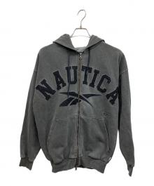 REEBOK×NAUTICA（リーボック×ノーティカ）の古着「ジップパーカー」｜グレー