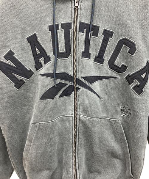 REEBOK（リーボック）REEBOK (リーボック) NAUTICA (ノーティカ) ジップパーカー グレー サイズ:Sの古着・服飾アイテム