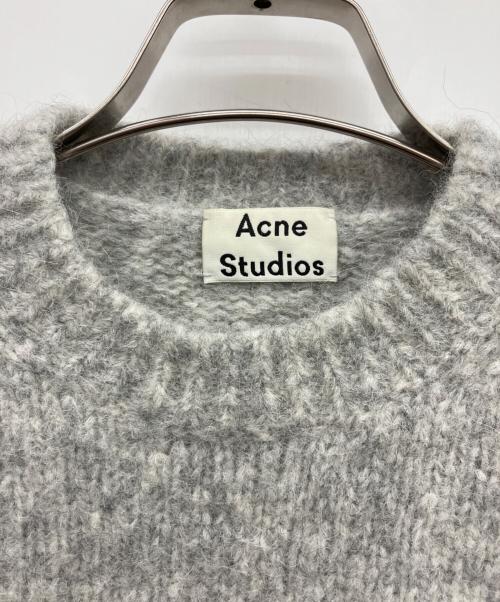 Acne studios（アクネ ストゥディオズ）Acne studios (アクネ ストゥディオズ) 厚手ニット グレー サイズ:XSの古着・服飾アイテム