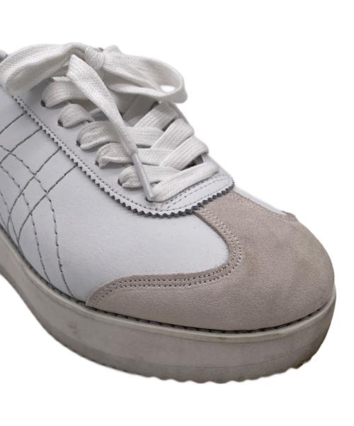 Onitsuka Tiger（オニツカタイガー）Onitsuka Tiger (オニツカタイガー) メキシコ 66 チャンク ホワイト サイズ:24.0の古着・服飾アイテム
