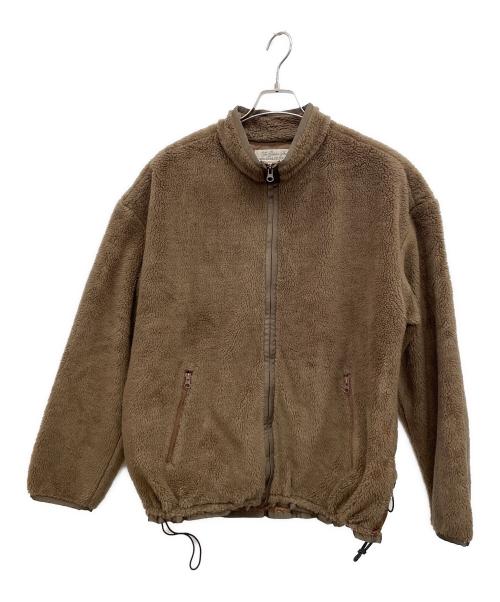REMI RELIEF（レミレリーフ）REMI RELIEF (レミレリーフ) フリースジャケット ブラウン サイズ:Lの古着・服飾アイテム