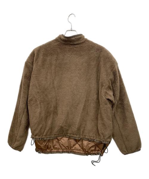 REMI RELIEF（レミレリーフ）REMI RELIEF (レミレリーフ) フリースジャケット ブラウン サイズ:Lの古着・服飾アイテム