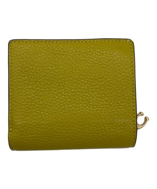 COACH（コーチ）COACH (コーチ) 2つ折り財布 グリーンの古着・服飾アイテム