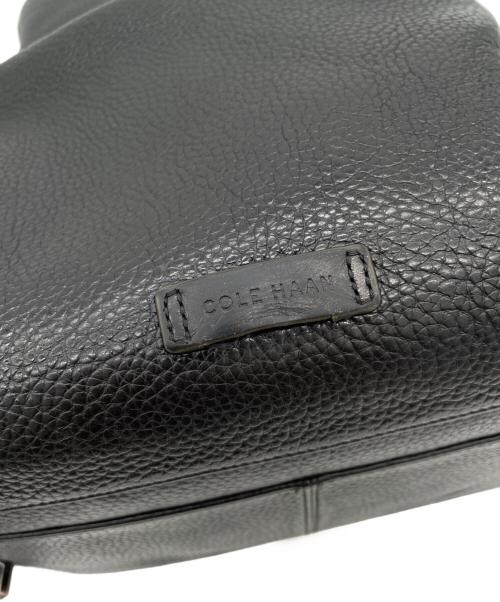 COLE HAAN（コールハーン）COLE HAAN (コールハーン) レザーバックパック ブラックの古着・服飾アイテム