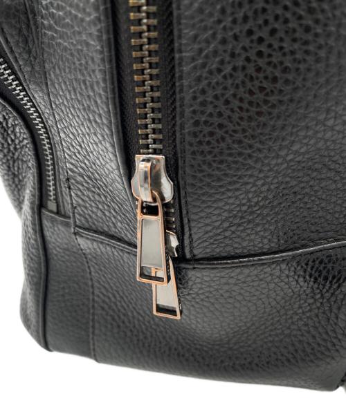 COLE HAAN（コールハーン）COLE HAAN (コールハーン) レザーバックパック ブラックの古着・服飾アイテム