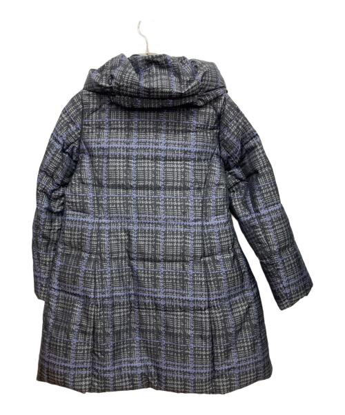 RES RALIQUE（レ・ラリック）RES RALIQUE (レ・ラリック) ダウンコート パープル×ブラック サイズ:40の古着・服飾アイテム