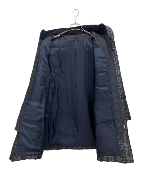 RES RALIQUE（レ・ラリック）RES RALIQUE (レ・ラリック) ダウンコート パープル×ブラック サイズ:40の古着・服飾アイテム