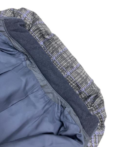 RES RALIQUE（レ・ラリック）RES RALIQUE (レ・ラリック) ダウンコート パープル×ブラック サイズ:40の古着・服飾アイテム