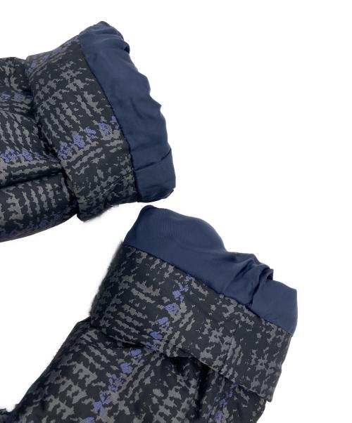 RES RALIQUE（レ・ラリック）RES RALIQUE (レ・ラリック) ダウンコート パープル×ブラック サイズ:40の古着・服飾アイテム