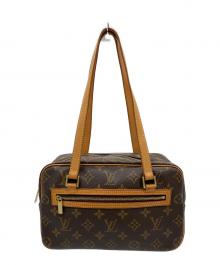 LOUIS VUITTON（ルイ ヴィトン）の古着「シテMM モノグラム ショルダーバッグ」｜ブラウン