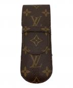 LOUIS VUITTONルイ ヴィトン）の古着「エテュイスティロ　モノグラム　ケース」｜ブラウン