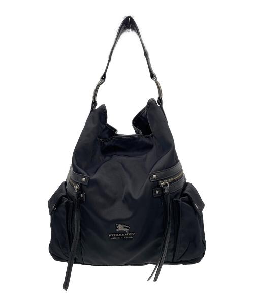 BURBERRY BLUE LABEL（バーバリー ブルー レーベル）BURBERRY BLUE LABEL (バーバリー ブルー レーベル) ワンショルダーナイロンバッグ ブラックの古着・服飾アイテム