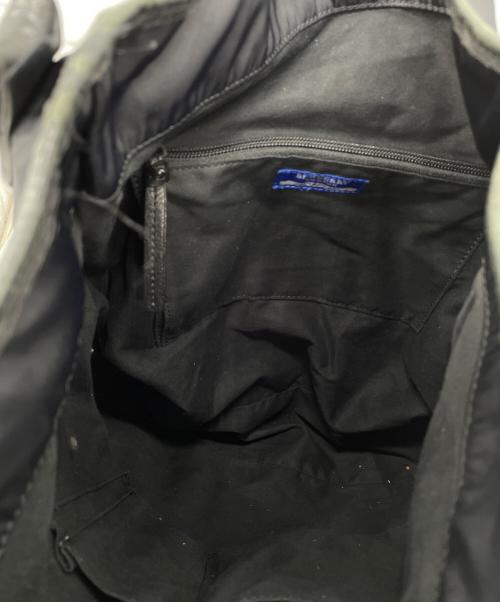 BURBERRY BLUE LABEL（バーバリー ブルー レーベル）BURBERRY BLUE LABEL (バーバリー ブルー レーベル) ワンショルダーナイロンバッグ ブラックの古着・服飾アイテム