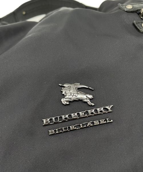 BURBERRY BLUE LABEL（バーバリー ブルー レーベル）BURBERRY BLUE LABEL (バーバリー ブルー レーベル) ワンショルダーナイロンバッグ ブラックの古着・服飾アイテム