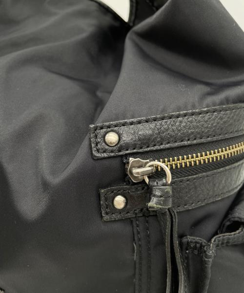 BURBERRY BLUE LABEL（バーバリー ブルー レーベル）BURBERRY BLUE LABEL (バーバリー ブルー レーベル) ワンショルダーナイロンバッグ ブラックの古着・服飾アイテム