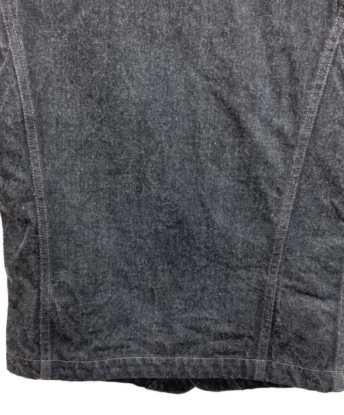 THE FLAT HEAD（ザ・フラットヘッド）THE FLAT HEAD (ザ・フラットヘッド) デニムベスト ブラック サイズ:W38の古着・服飾アイテム