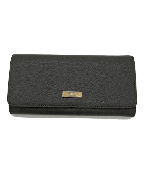 FURLA（フルラ）FURLA (フルラ) 長財布 グレーの古着・服飾アイテム