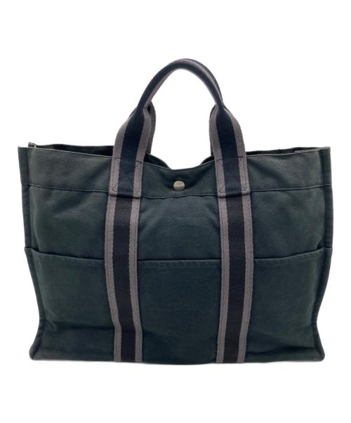HERMES（エルメス）HERMES (エルメス) トートバッグ ブラックの古着・服飾アイテム