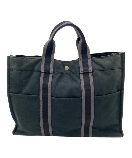 HERMES（エルメス）HERMES (エルメス) トートバッグ ブラックの古着・服飾アイテム