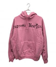 SUPREME（シュプリーム）の古着「プルオーバーパーカー」｜ピンク