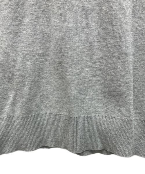 BLUE LABEL CRESTBRIDGE（ブルーレーベルクレストブリッジ）BLUE LABEL CRESTBRIDGE (ブルーレーベルクレストブリッジ) 厚手カーディガン グレー サイズ:38の古着・服飾アイテム
