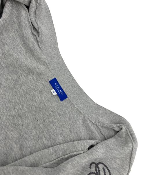 BLUE LABEL CRESTBRIDGE（ブルーレーベルクレストブリッジ）BLUE LABEL CRESTBRIDGE (ブルーレーベルクレストブリッジ) 厚手カーディガン グレー サイズ:38の古着・服飾アイテム