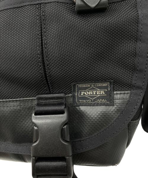 PORTER（ポーター）PORTER (ポーター) メッセンジャーバッグ ブラックの古着・服飾アイテム