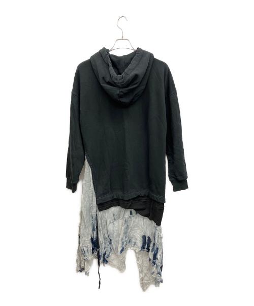 DIESEL（ディーゼル）DIESEL (ディーゼル) ドッキングワンピース グレー×ブルー サイズ:XSの古着・服飾アイテム