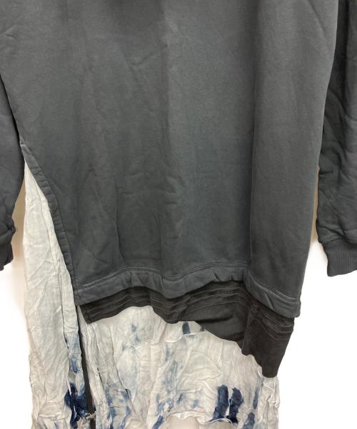 DIESEL（ディーゼル）DIESEL (ディーゼル) ドッキングワンピース グレー×ブルー サイズ:XSの古着・服飾アイテム