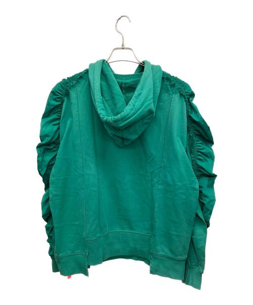 DIESEL（ディーゼル）DIESEL (ディーゼル) プルオーバーパーカー グリーン サイズ:XSの古着・服飾アイテム