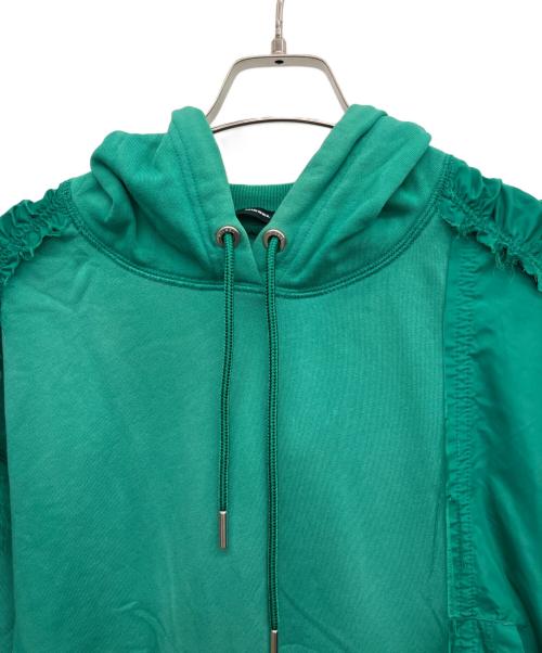 DIESEL（ディーゼル）DIESEL (ディーゼル) プルオーバーパーカー グリーン サイズ:XSの古着・服飾アイテム