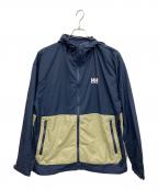 HELLY HANSENヘリーハンセン）の古着「マウンテンパーカー」｜グリーン×ネイビー
