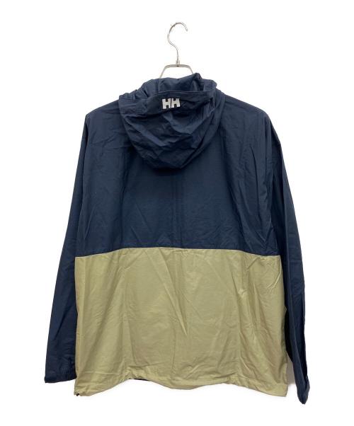 HELLY HANSEN（ヘリーハンセン）HELLY HANSEN (ヘリーハンセン) マウンテンパーカー グリーン×ネイビー サイズ:Lの古着・服飾アイテム