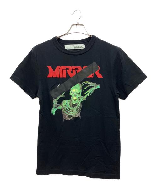 OFFWHITE（オフホワイト）OFFWHITE (オフホワイト) 半袖カットソー ブラック サイズ:Mの古着・服飾アイテム