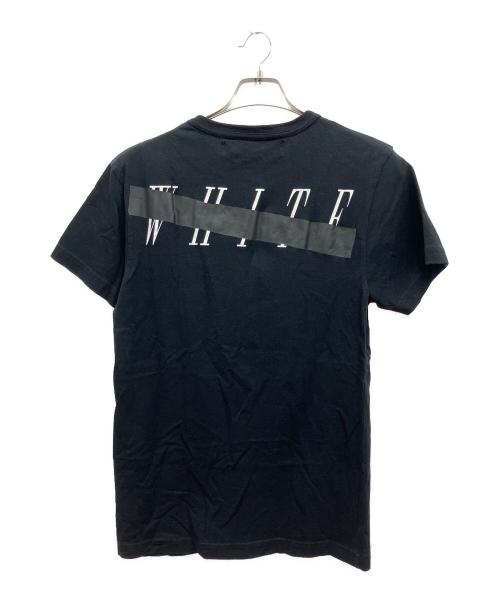 OFFWHITE（オフホワイト）OFFWHITE (オフホワイト) 半袖カットソー ブラック サイズ:Mの古着・服飾アイテム