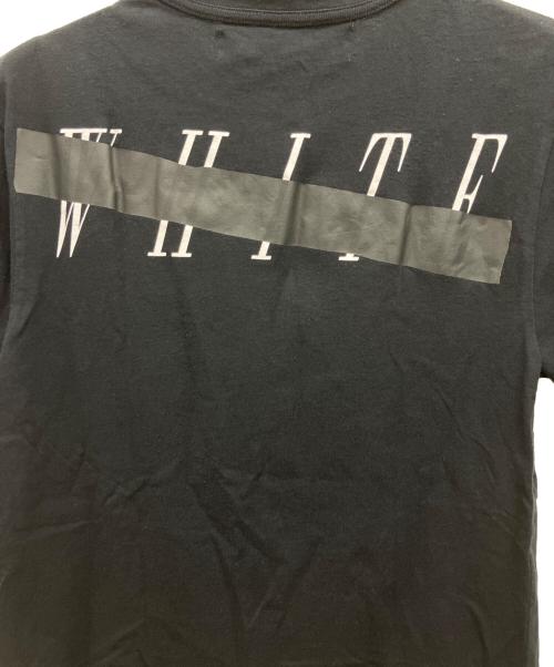 OFFWHITE（オフホワイト）OFFWHITE (オフホワイト) 半袖カットソー ブラック サイズ:Mの古着・服飾アイテム