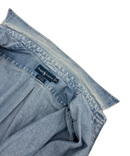 RALPH LAUREN（ラルフローレン）RALPH LAUREN (ラルフローレン) デニムシャツ インディゴ サイズ:XLの古着・服飾アイテム