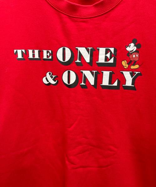 Schott（ショット）Schott (ショット) Disney (ディズニー) スウェット レッド サイズ:XLの古着・服飾アイテム