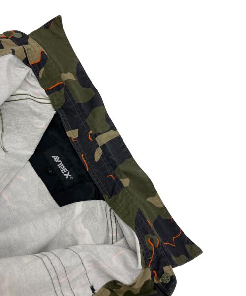 AVIREX（アヴィレックス）AVIREX (アヴィレックス) 半袖シャツ グリーン サイズ:Lの古着・服飾アイテム