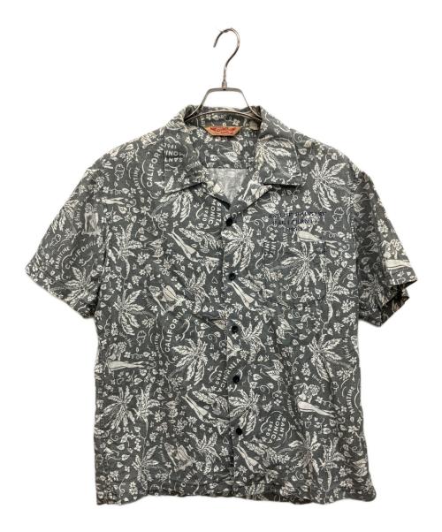 AVIREX（アヴィレックス）AVIREX (アヴィレックス) 半袖シャツ グレー サイズ:Lの古着・服飾アイテム
