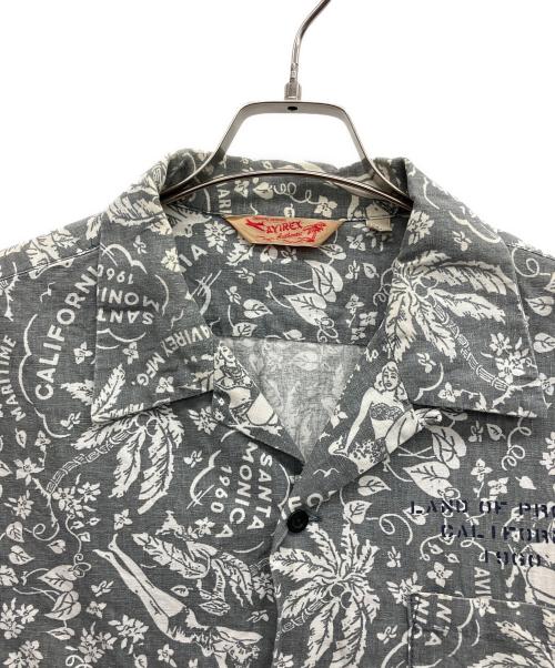 AVIREX（アヴィレックス）AVIREX (アヴィレックス) 半袖シャツ グレー サイズ:Lの古着・服飾アイテム