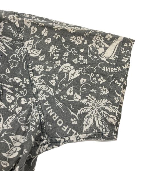 AVIREX（アヴィレックス）AVIREX (アヴィレックス) 半袖シャツ グレー サイズ:Lの古着・服飾アイテム