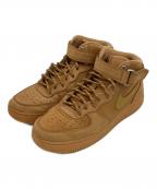 NIKEナイキ）の古着「AIR FORCE 1 MID '07 FLAX」｜ブラウン