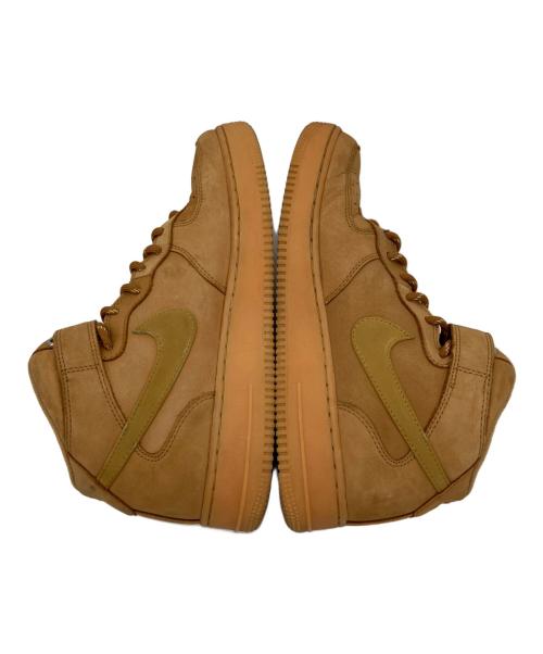 NIKE（ナイキ）NIKE (ナイキ) AIR FORCE 1 MID '07 FLAX ブラウン サイズ:26.5cmの古着・服飾アイテム
