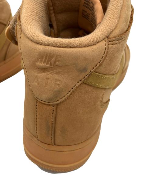 NIKE（ナイキ）NIKE (ナイキ) AIR FORCE 1 MID '07 FLAX ブラウン サイズ:26.5cmの古着・服飾アイテム