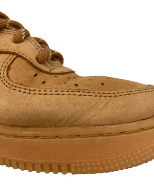 NIKE（ナイキ）NIKE (ナイキ) AIR FORCE 1 MID '07 FLAX ブラウン サイズ:26.5cmの古着・服飾アイテム